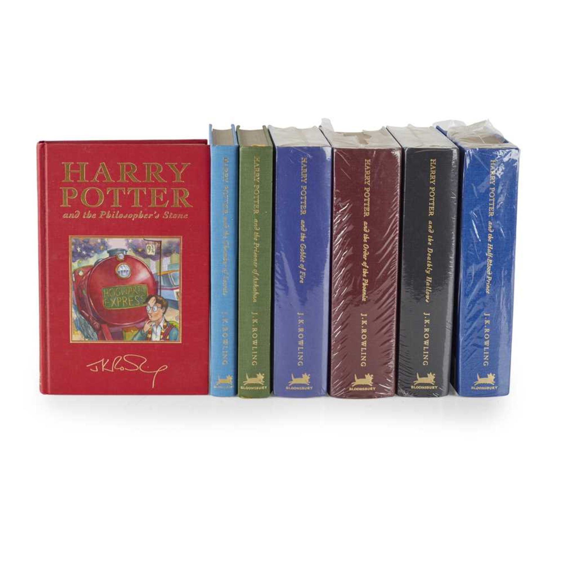 Rowling, J.K. Harry Potter: a set of de-luxe editions Harry Potter and the Philosopher's Stone.
