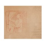 Peploe, Samuel Rothenstein, W. Goya London, 1900. 8vo, Samuel Peploe's copy with conté sketch of a