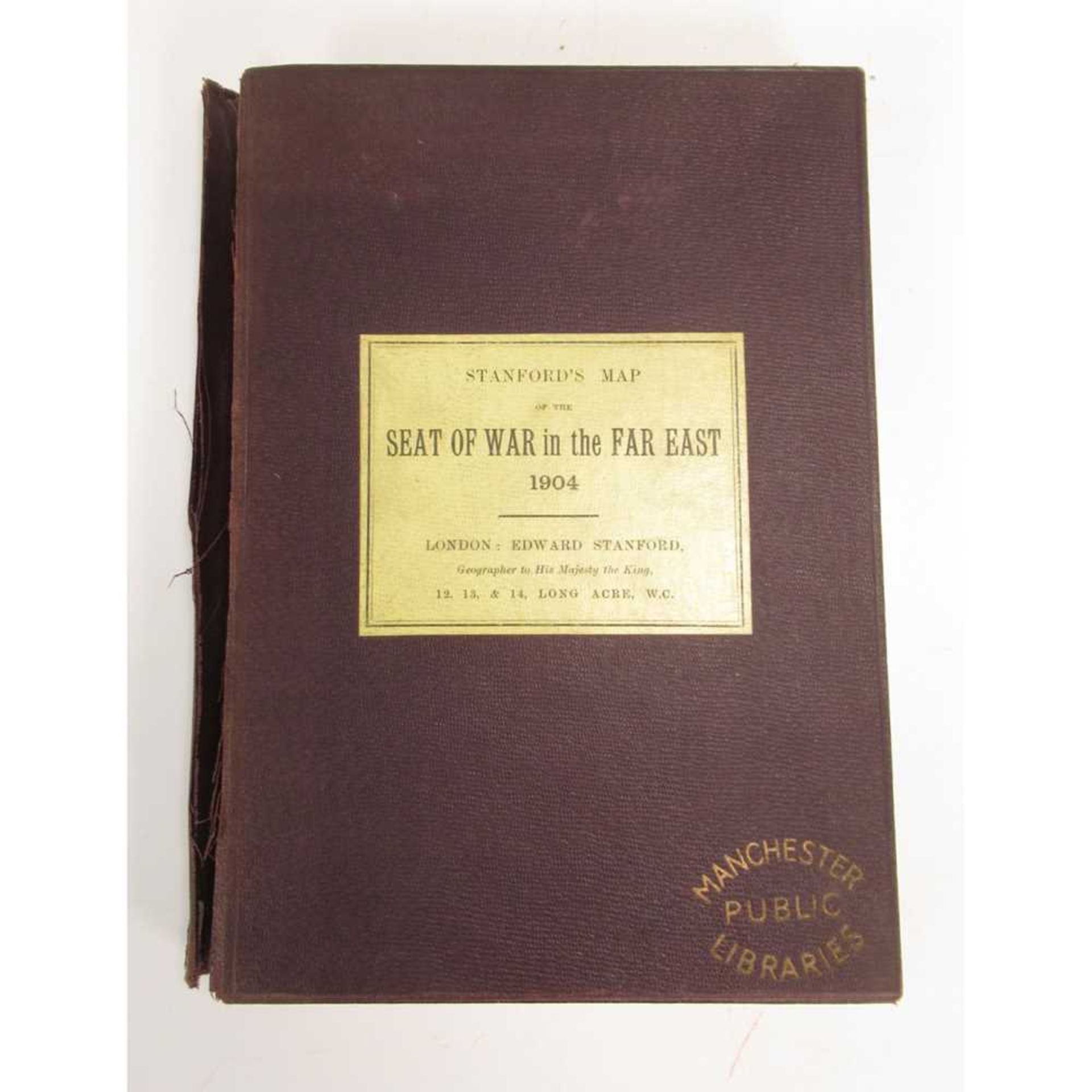 Stanford, Edward Map of the Seat of War in the Far East London: Edward Stanford, 1904, folding map