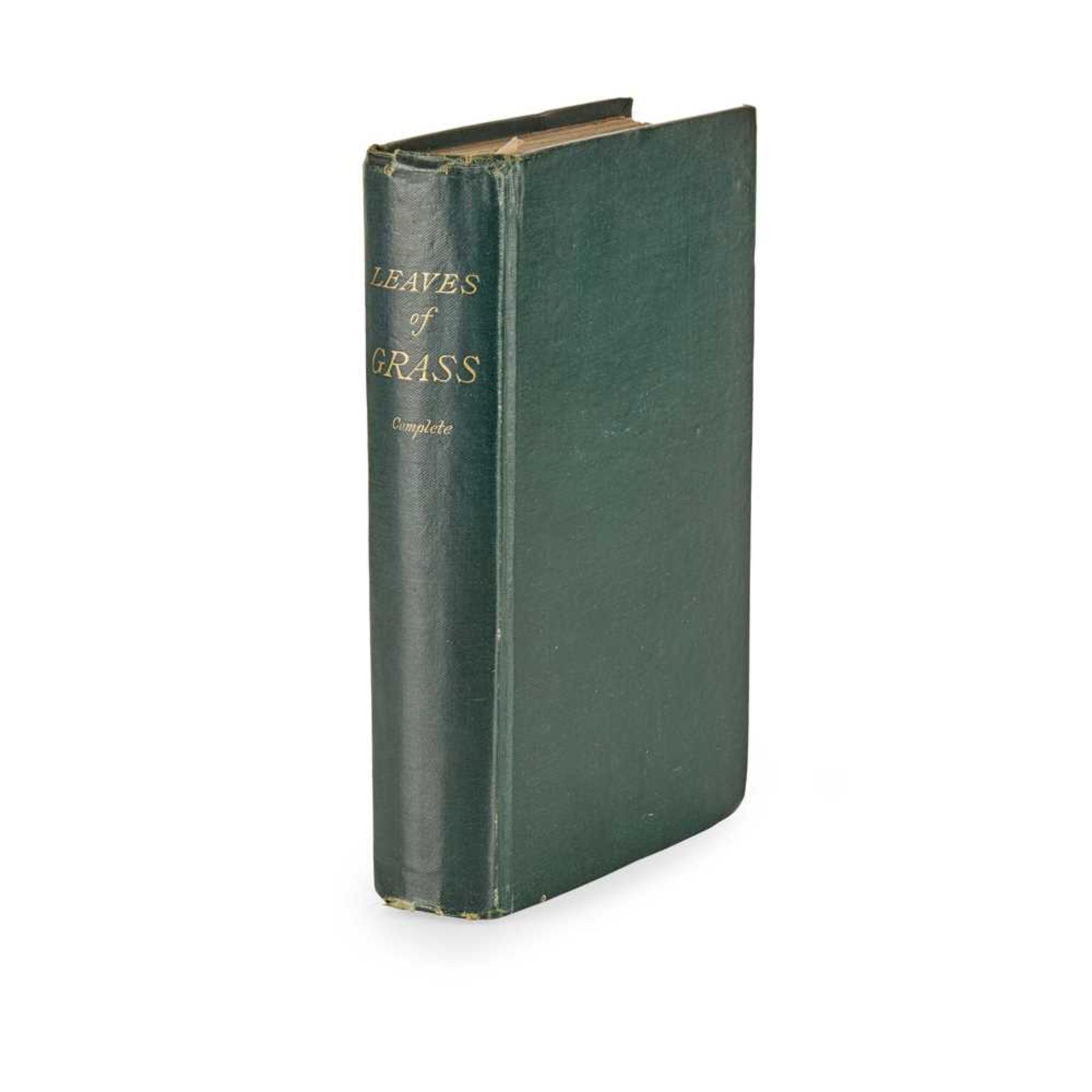 Whitman, Walt Leaves of Grass Washington DC, 1872. Sixth edition, second issue (of the first