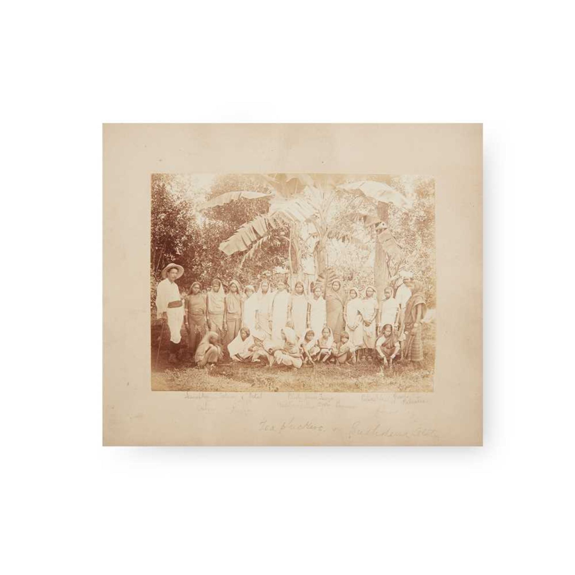 Ceylon [Sri Lanka] 19th century album of sketches and photographs 31 sketches of various sizes,