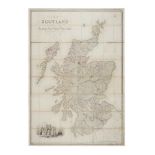 Carrington, F.A. & G.W. Carrington A Map of Scotland Divided into Counties Shewing the Principal