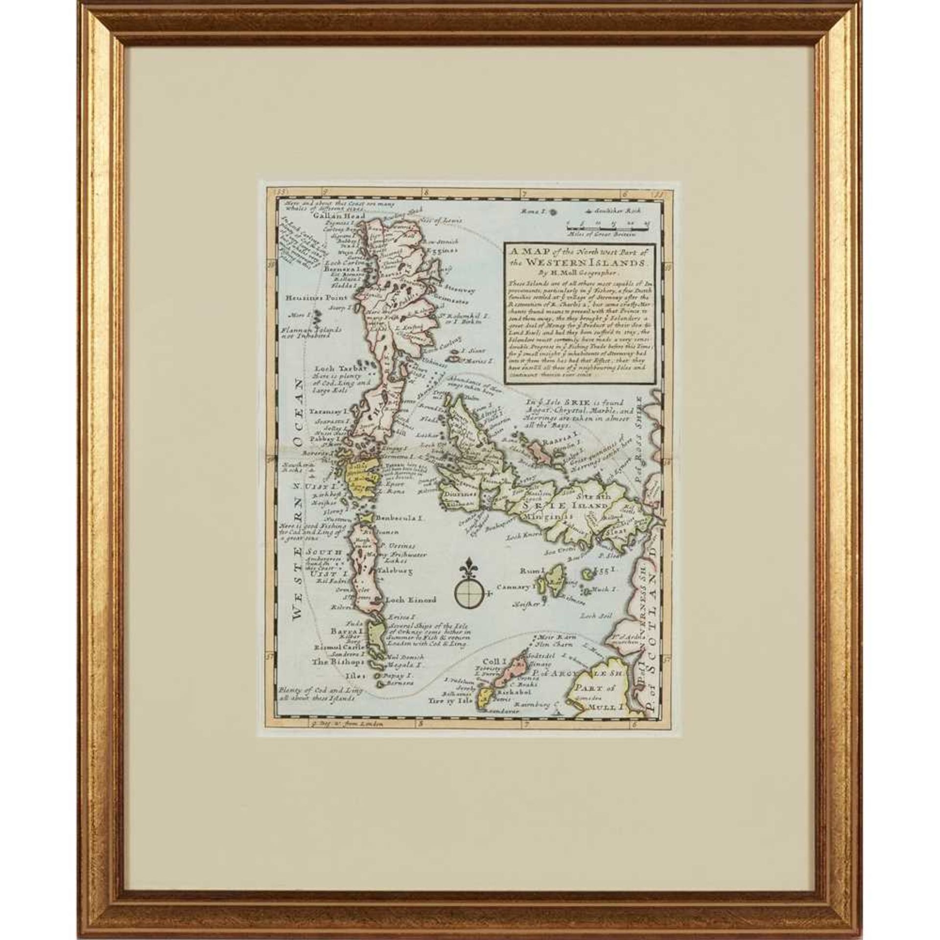 6 framed maps and 1 volume comprising Blaeu, Joan The Westerne Iles of Scotland. [Amsterdam, c. - Bild 13 aus 18