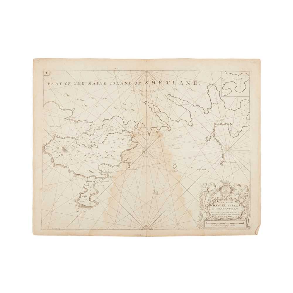 Orkney and Shetland - Collins, Capt. Greenvile 5 maps, comprising The East Coast of Scotland with - Image 4 of 5