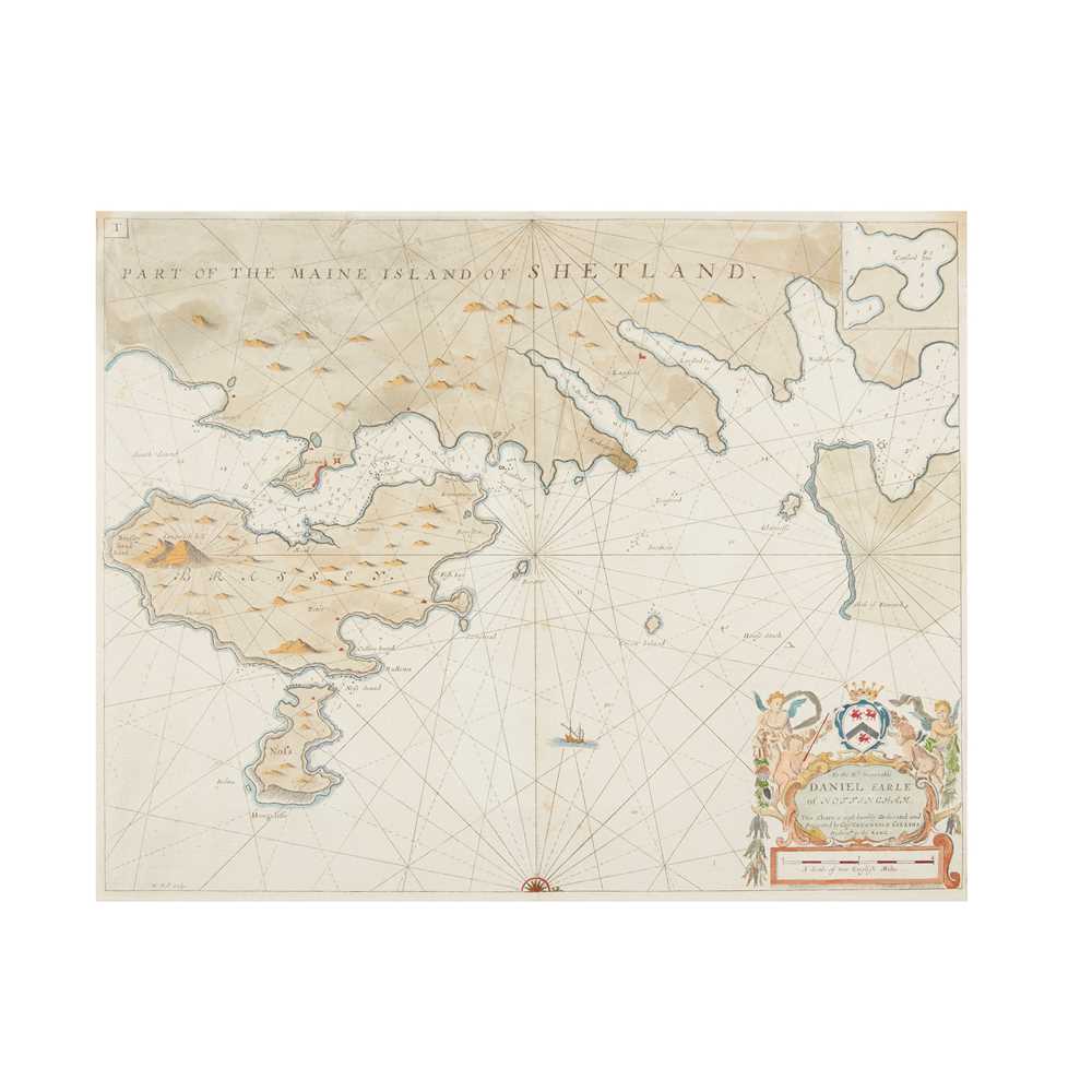 Orkney and Shetland - Collins, Capt. Greenvile 5 maps, comprising The East Coast of Scotland with - Image 2 of 5