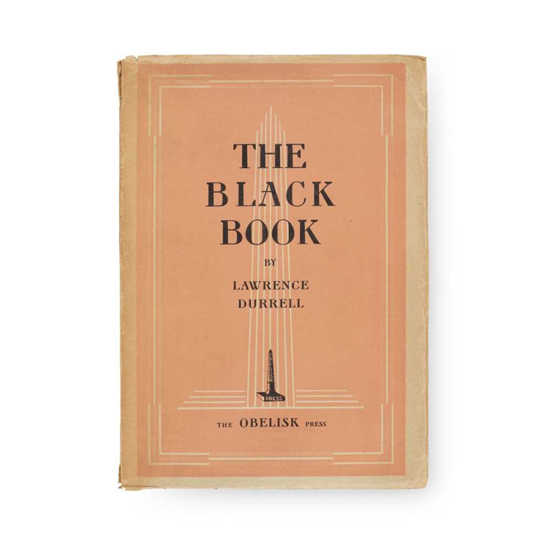 Durrell, Lawrence The Black Book Paris: The Obelisk Press, June 1938. First edition, 8vo, original