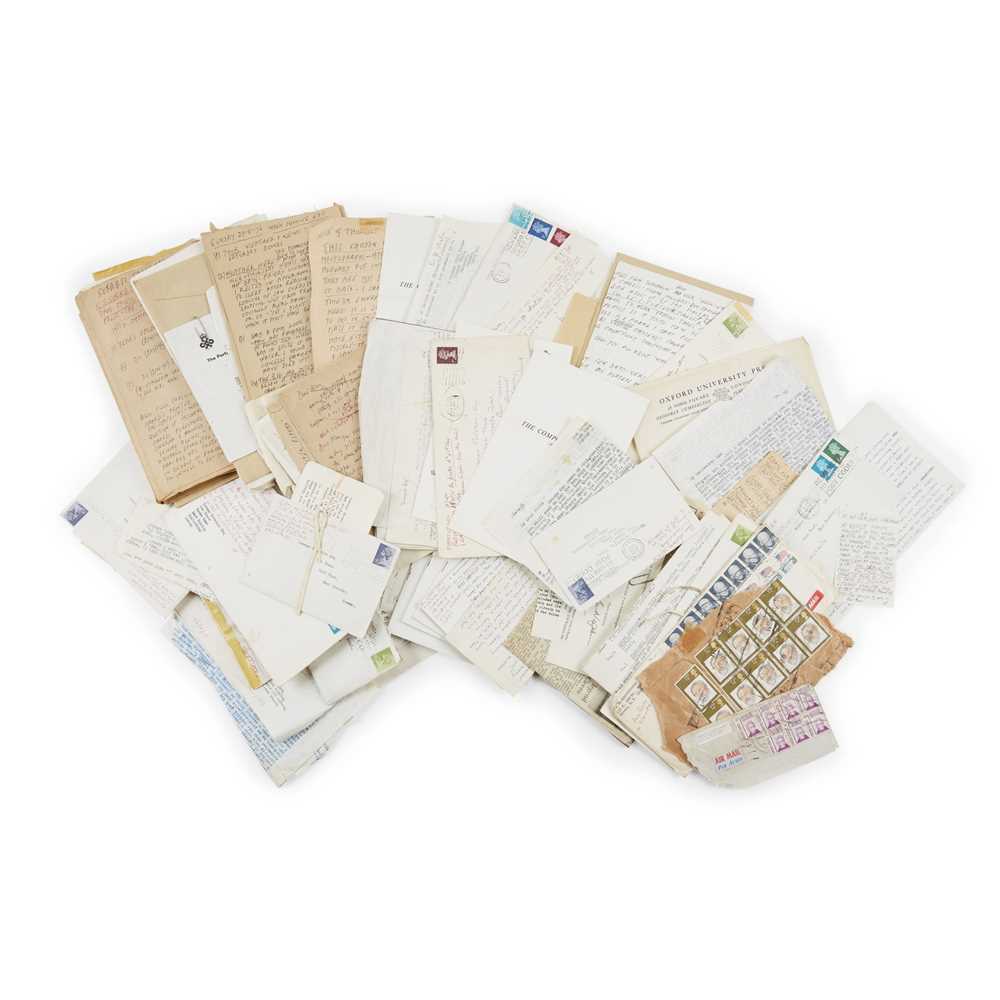 Sorabji, Kaikhosru and Norman Peterkin Collection of typed letters between Norman Peterkin and