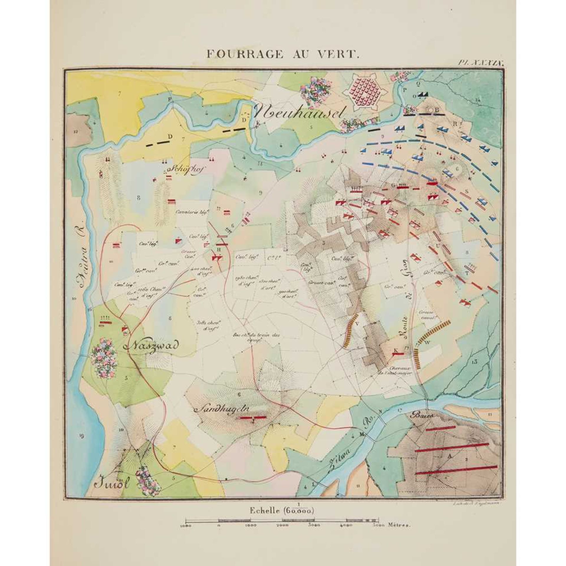Jomini, Antoine, General Atlas pour l’histoire critique et militaire des Guerres de la Révolution [ - Image 2 of 2