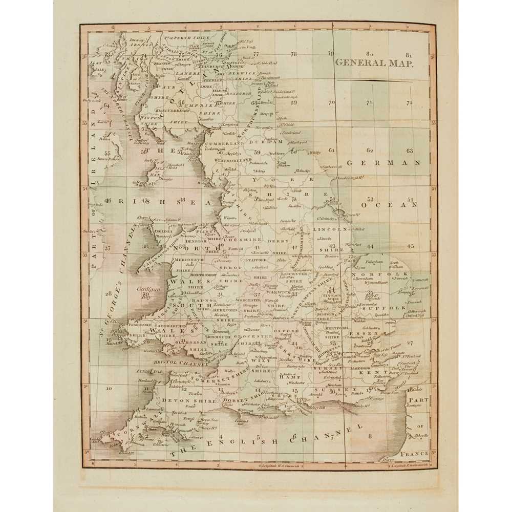 Cary, John Cary's New Map of England and Wales with part of Scotland London: J. Cary, 1794. 4to, - Image 4 of 8
