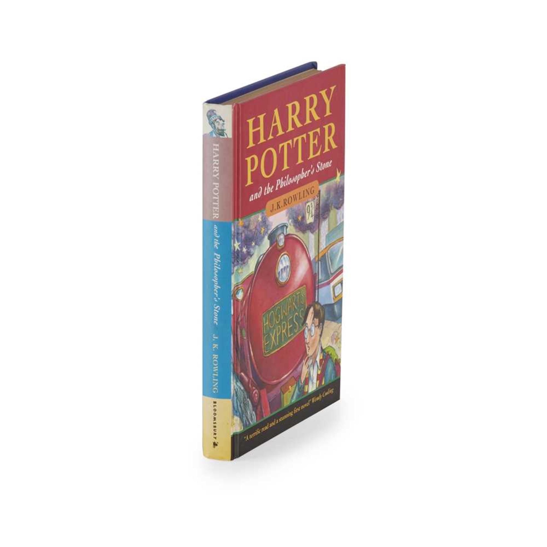 Rowling, J.K. Harry Potter and the Philosopher's Stone London: Bloomsbury, 1997. First edition,