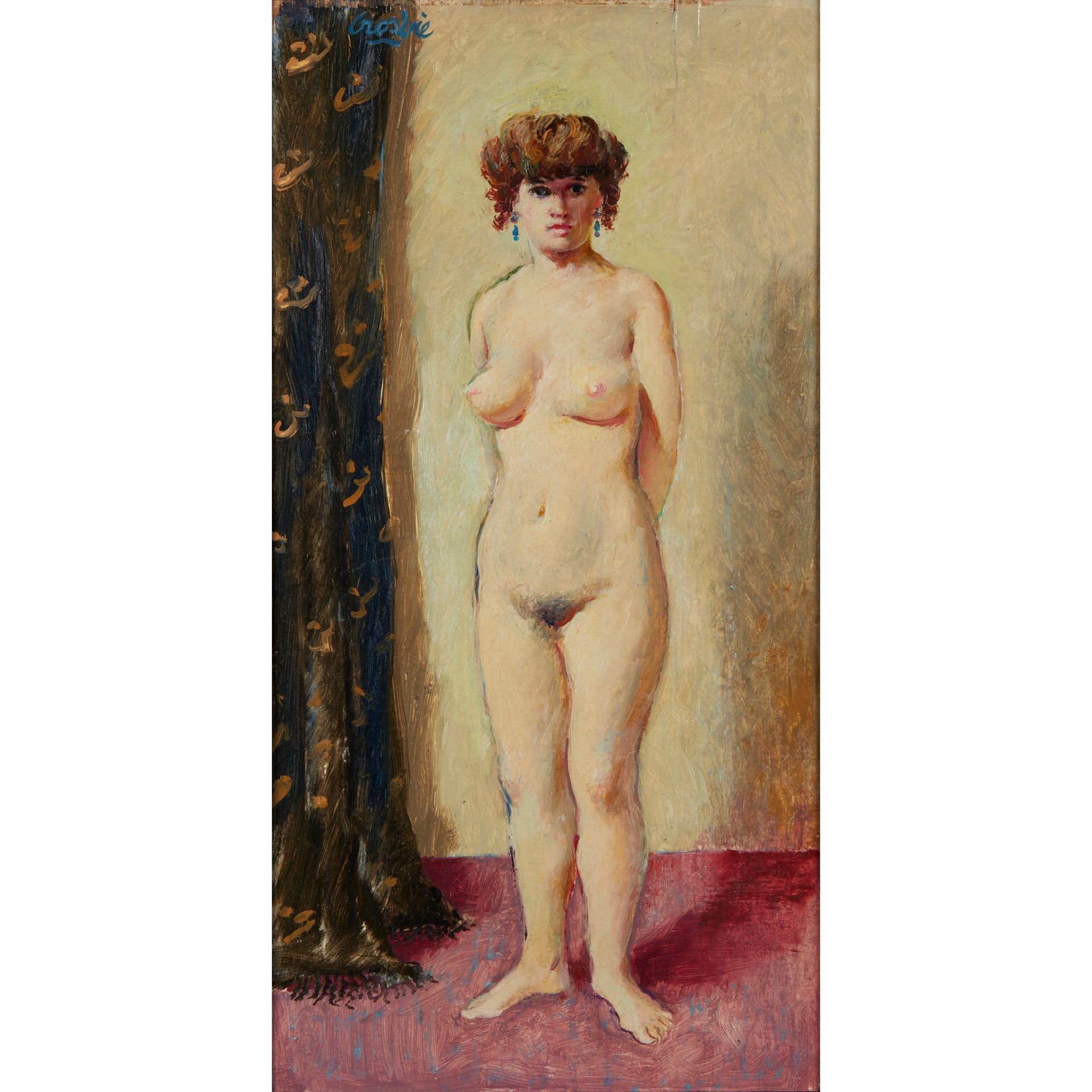 § WILLIAM CROSBIE R.S.A. (SCOTTISH 1915-1999) GUAPA (NUDE)