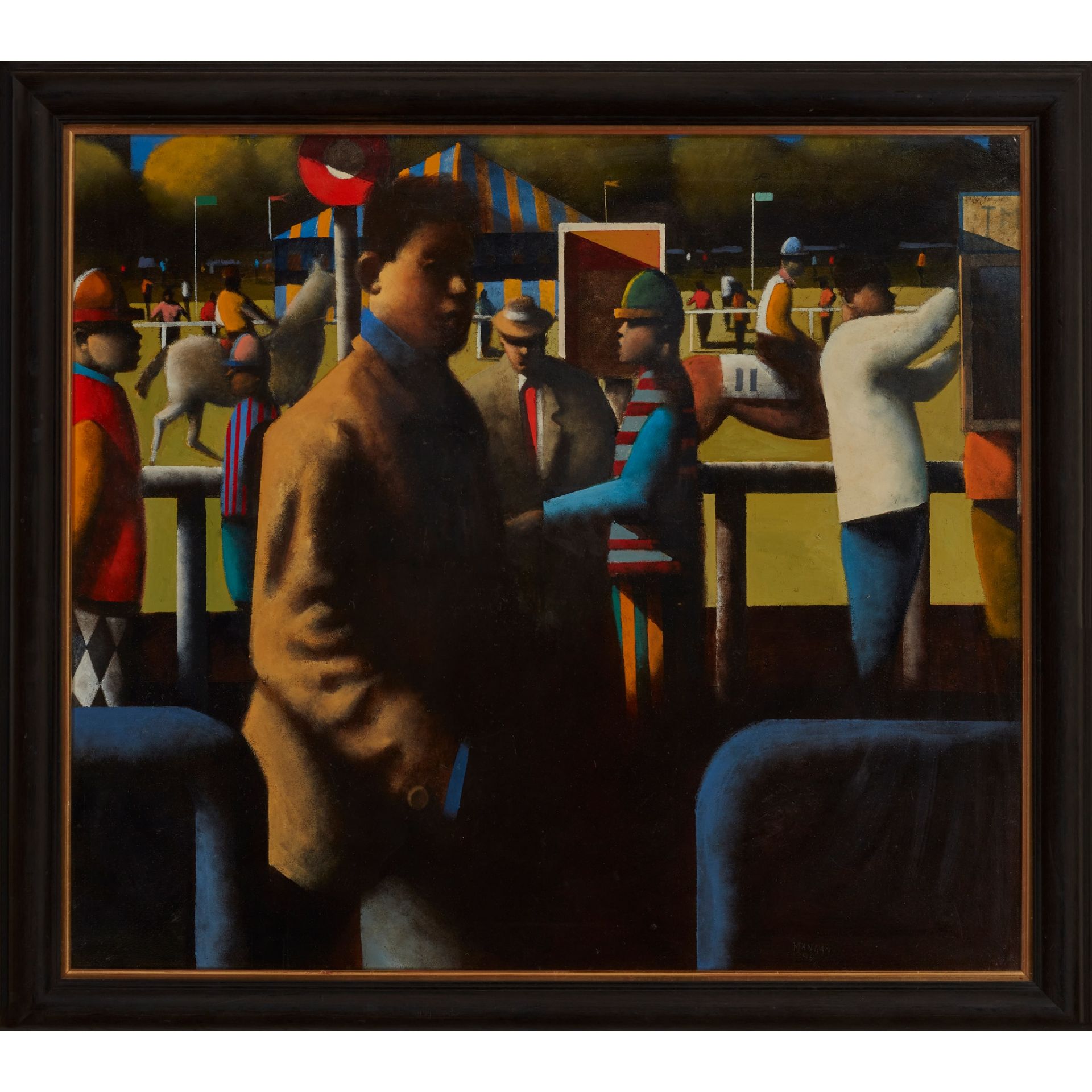 § STEPHEN MANGAN (SCOTTISH 1964-) PADDOCK IV - Bild 2 aus 3