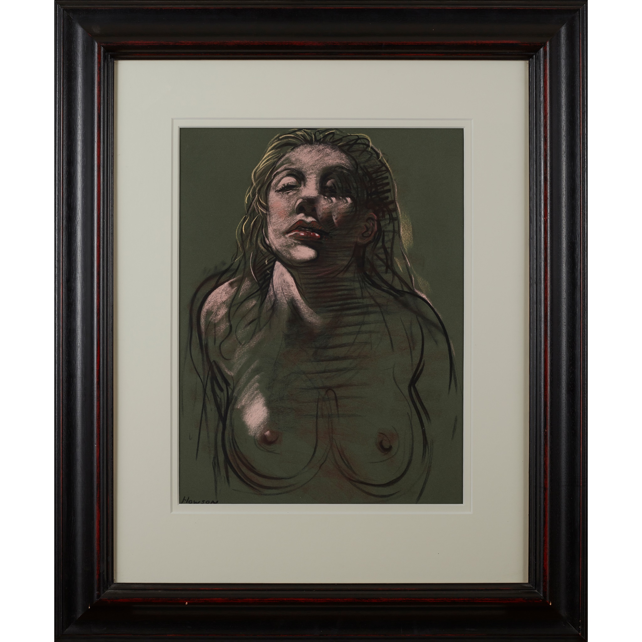 § PETER HOWSON O.B.E. (SCOTTISH 1958-) MADONNA VIII - Image 2 of 3