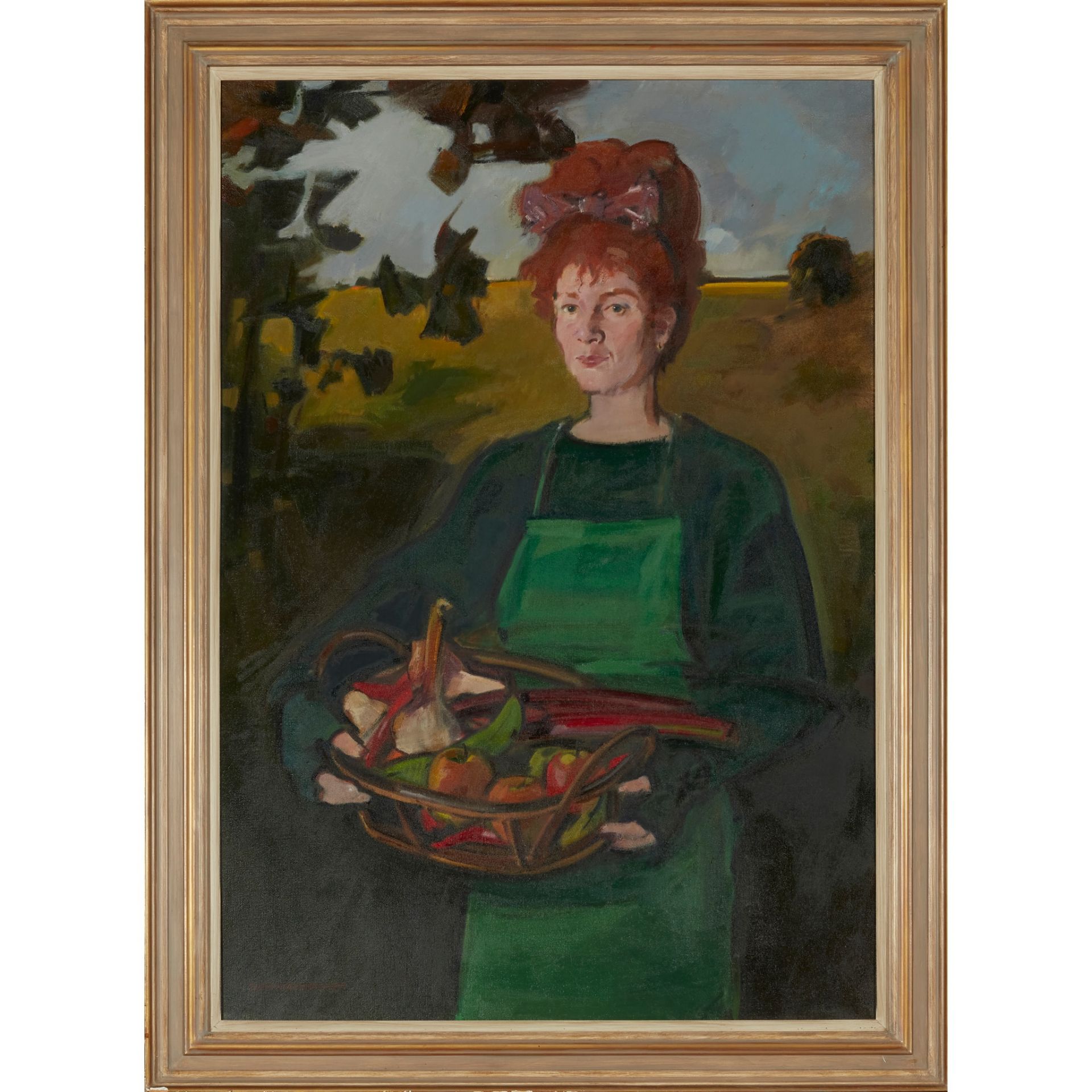 § NORMAN KIRKHAM R.G.I. (SCOTTISH 1936-2021) LIZ, MY GREENGROCER - Bild 2 aus 3