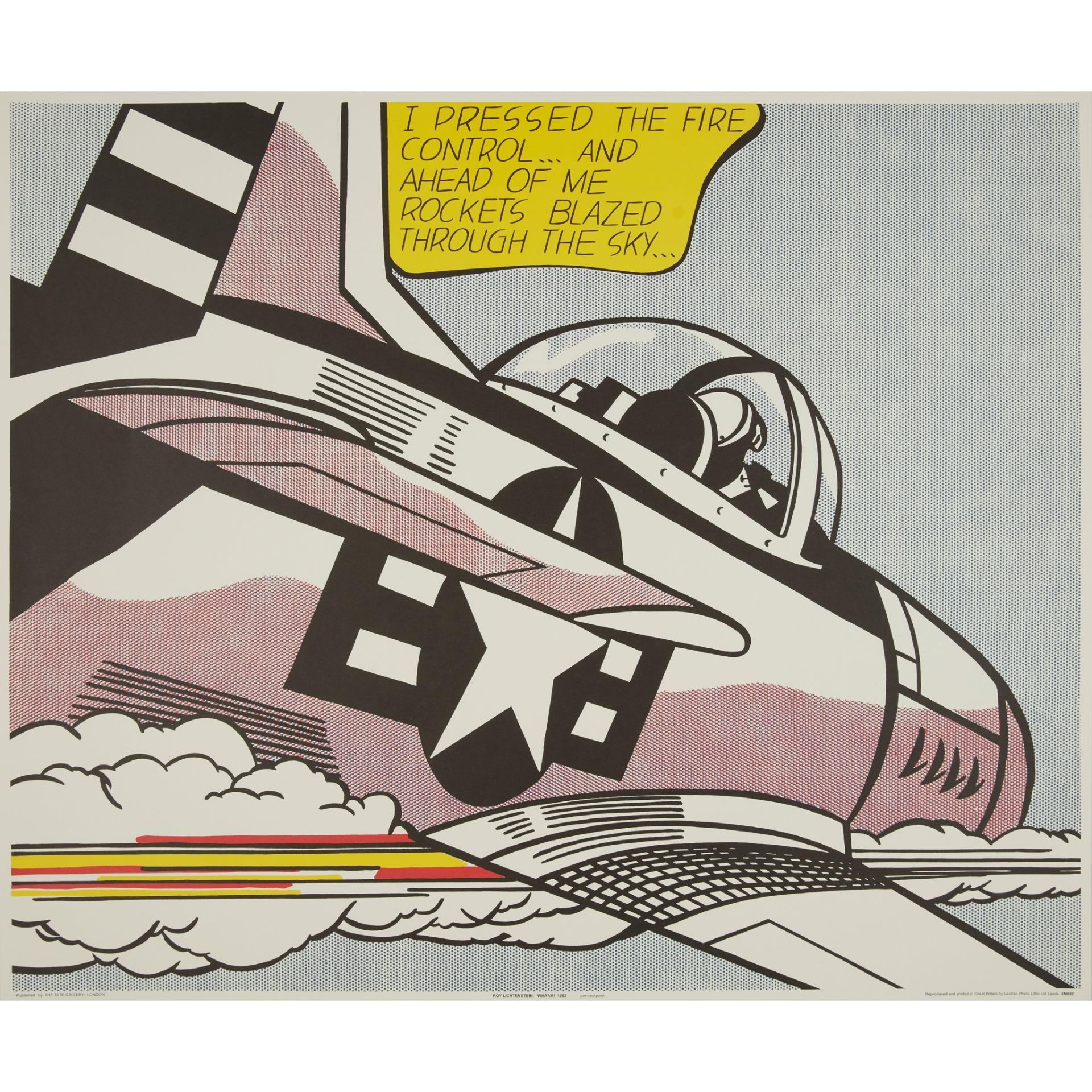 ROY LICHTENSTEIN (AMERICAN 1923-1997) WHAAM! (DIPTYCH) - Image 3 of 3