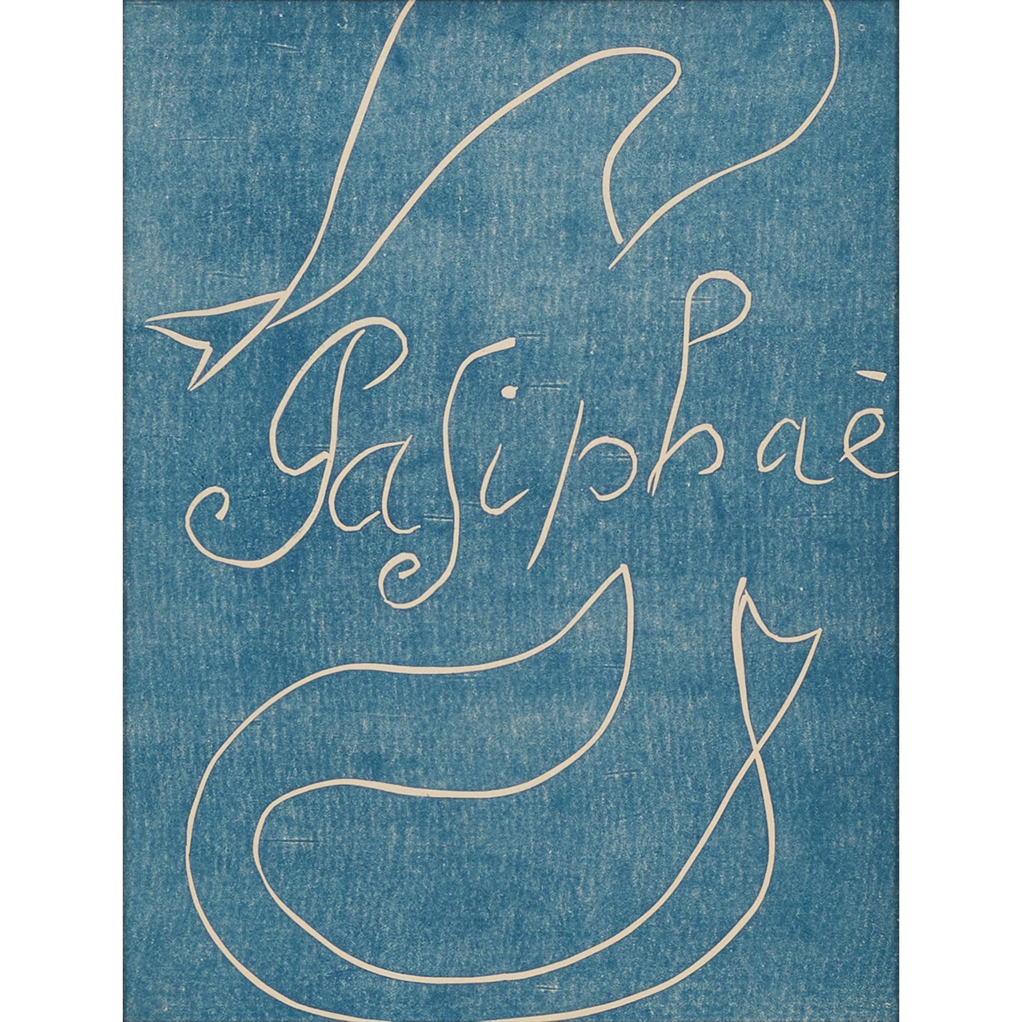 § ‡ HENRI MATISSE (FRENCH 1869-1954) FRONT COVER FROM 'PASIPHAE: CHANT DE MINOS (LES CRETOIS) -