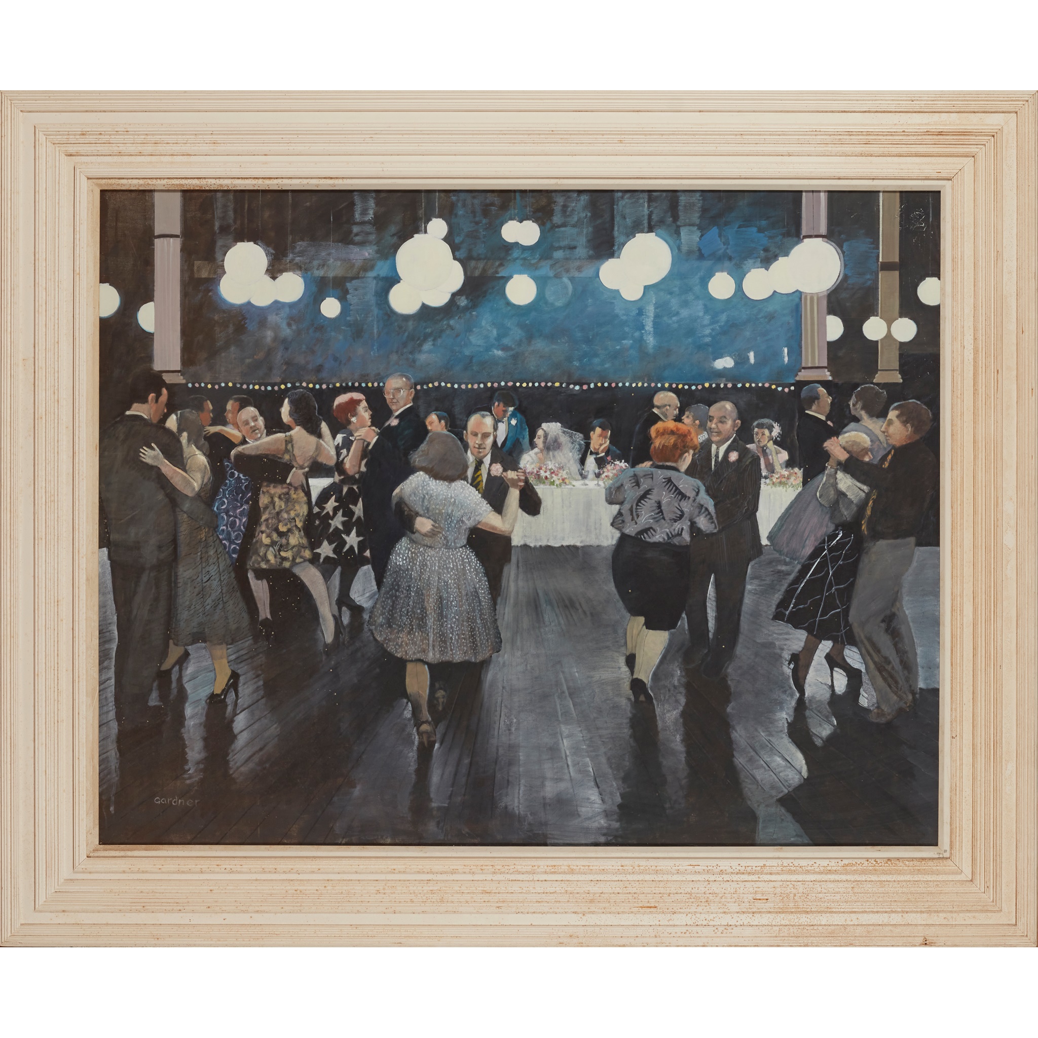 § ALEXANDRA GARDNER (SCOTTISH 1946-) THE CO-OPERATIVE WEDDING, 1998 - Image 2 of 3