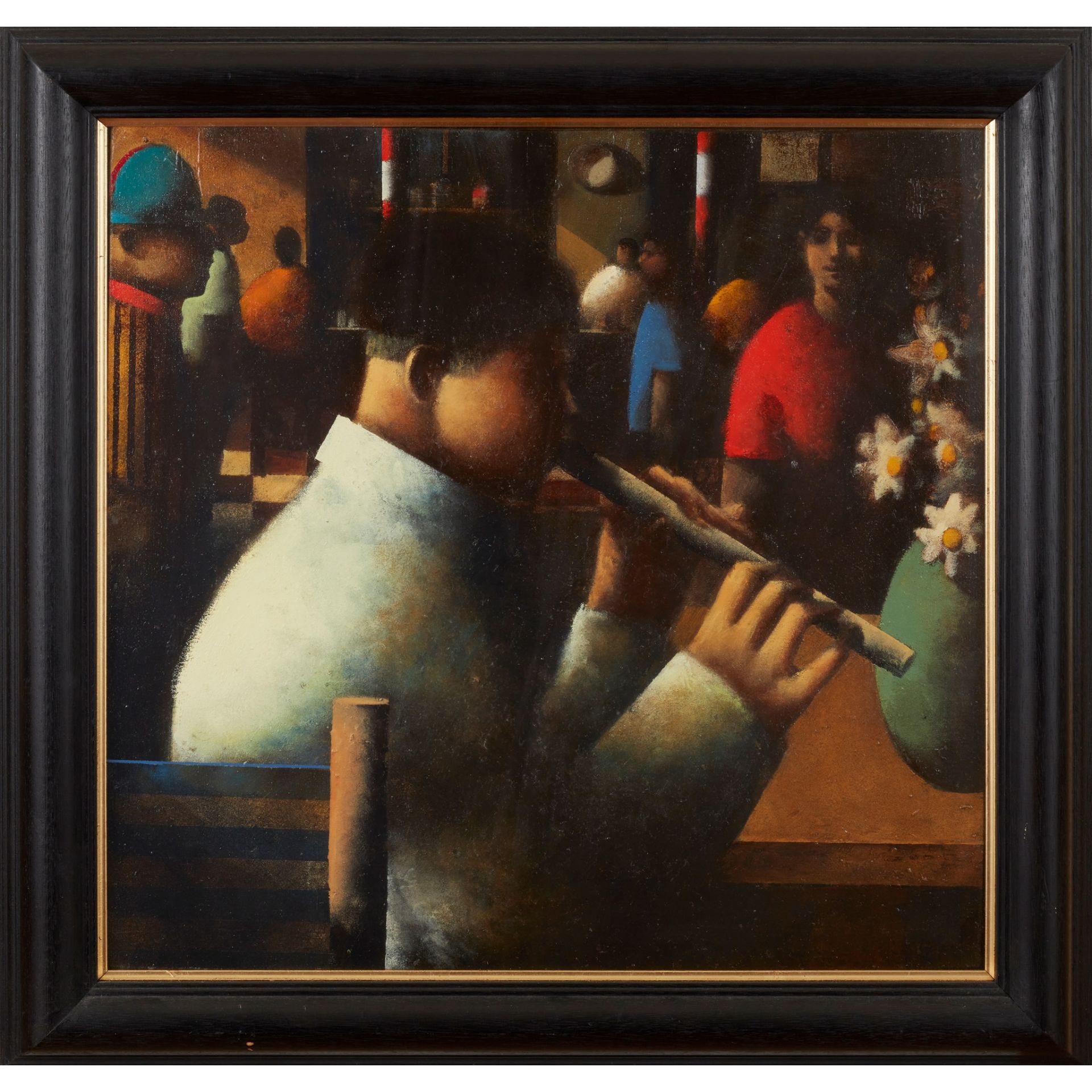 § STEPHEN MANGAN (SCOTTISH 1964-) THE PLAYER - Image 2 of 3