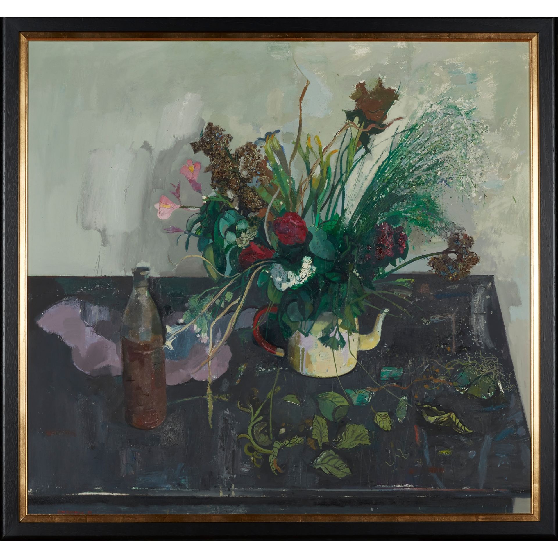 § LEON MORROCCO A.R.S.A (SCOTTISH 1942-) FLOWERS, 1969 - Bild 2 aus 3