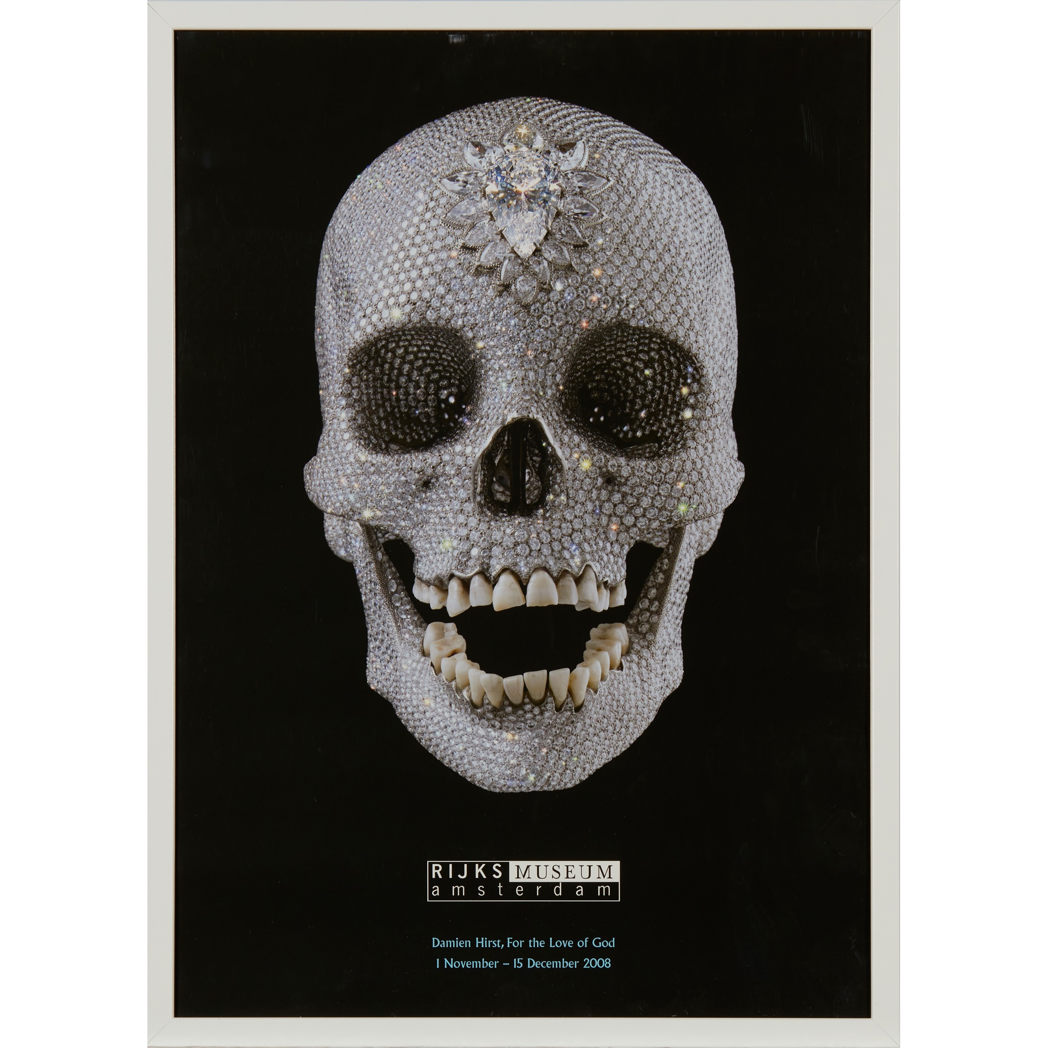 § DAMIEN HIRST (BRITISH 1965-) 'FOR THE LOVE OF GOD' EXHIBITION POSTER - Image 2 of 3