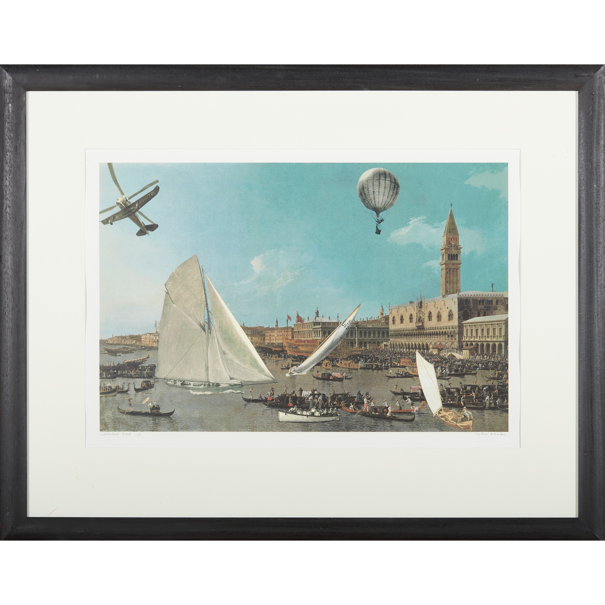 § SIR PETER BLAKE C.B.E., R.A. (BRITISH 1932-) REGATTA - 1999 - Image 2 of 3