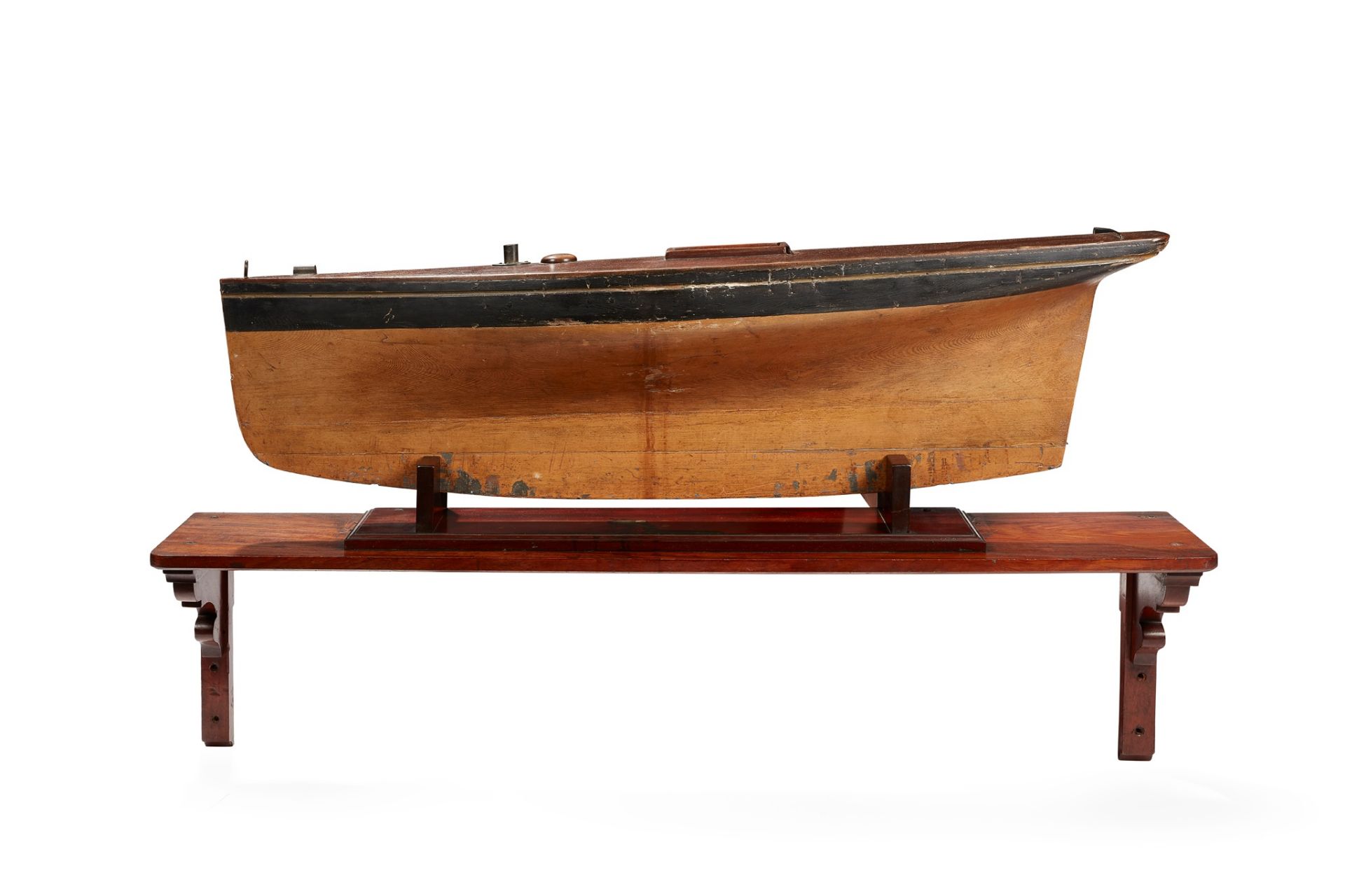 A VICTORIAN POND YACHT MODEL 19TH CENTURY
