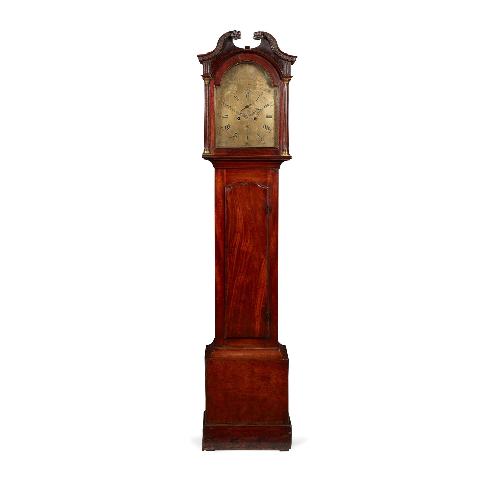 A SCOTTISH GEORGE III LONGCASE CLOCK BY JOHN SMITH, PITTENWEEM LATE 18TH CENTURY