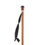 ROBERT BURNS INTEREST: A GENTLEMAN’S WALKING CANE CIRCA 1800