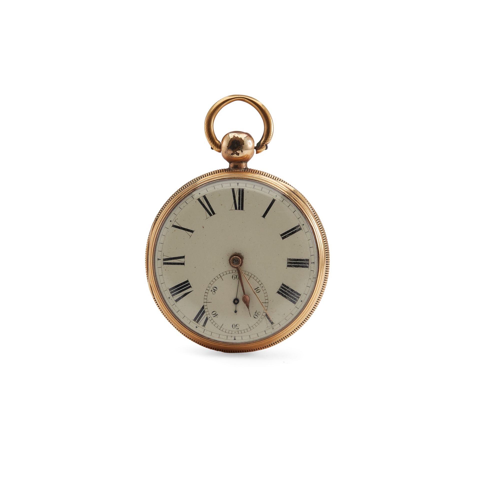 SIR WALTER SCOTT INTEREST - AN 18CT GOLD CASED POCKET WATCH CHESTER 1825