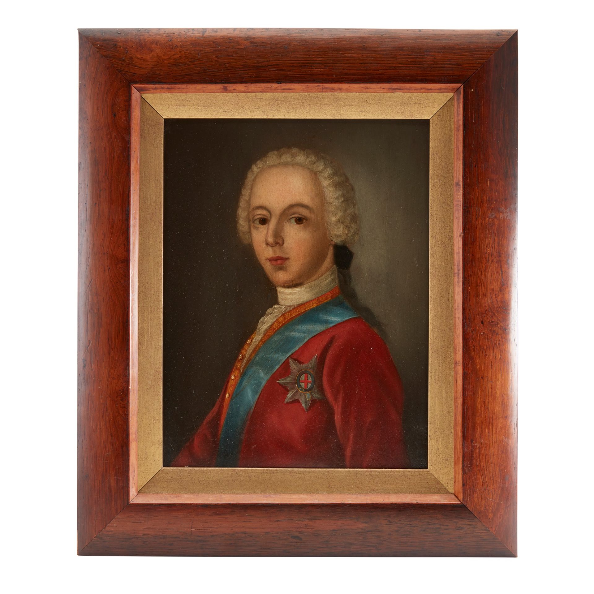 PORTRAIT OF CHARLES EDWARD STUART 'BONNIE PRINCE CHARLIE' 18TH CENTURY - Bild 2 aus 3