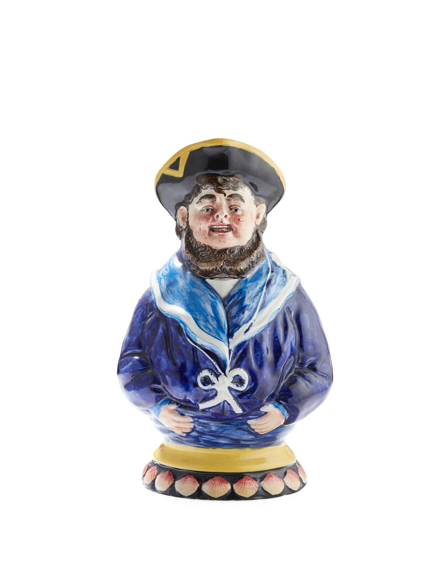 A WEMYSS WARE 'JOLLY SAILOR' TOBY JUG CIRCA 1900