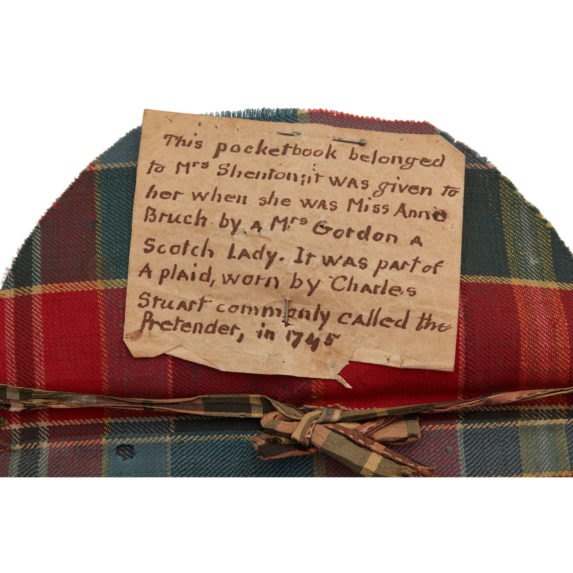 JACOBITE INTEREST - A TARTAN POCKET BOOK COVER - Image 3 of 3