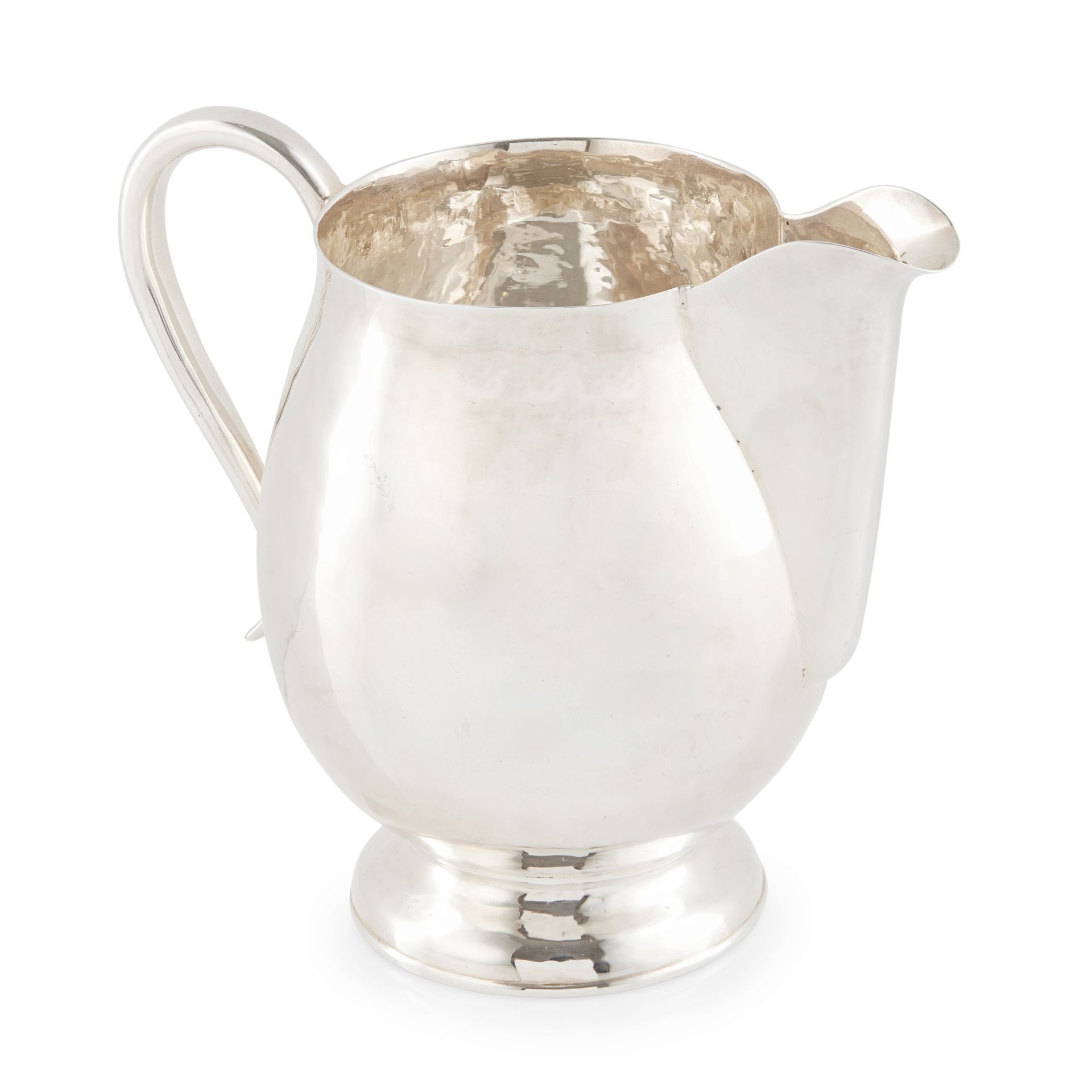 A MODERN MILK JUG BERNARD HARRINGTON, EDINBURGH 1951