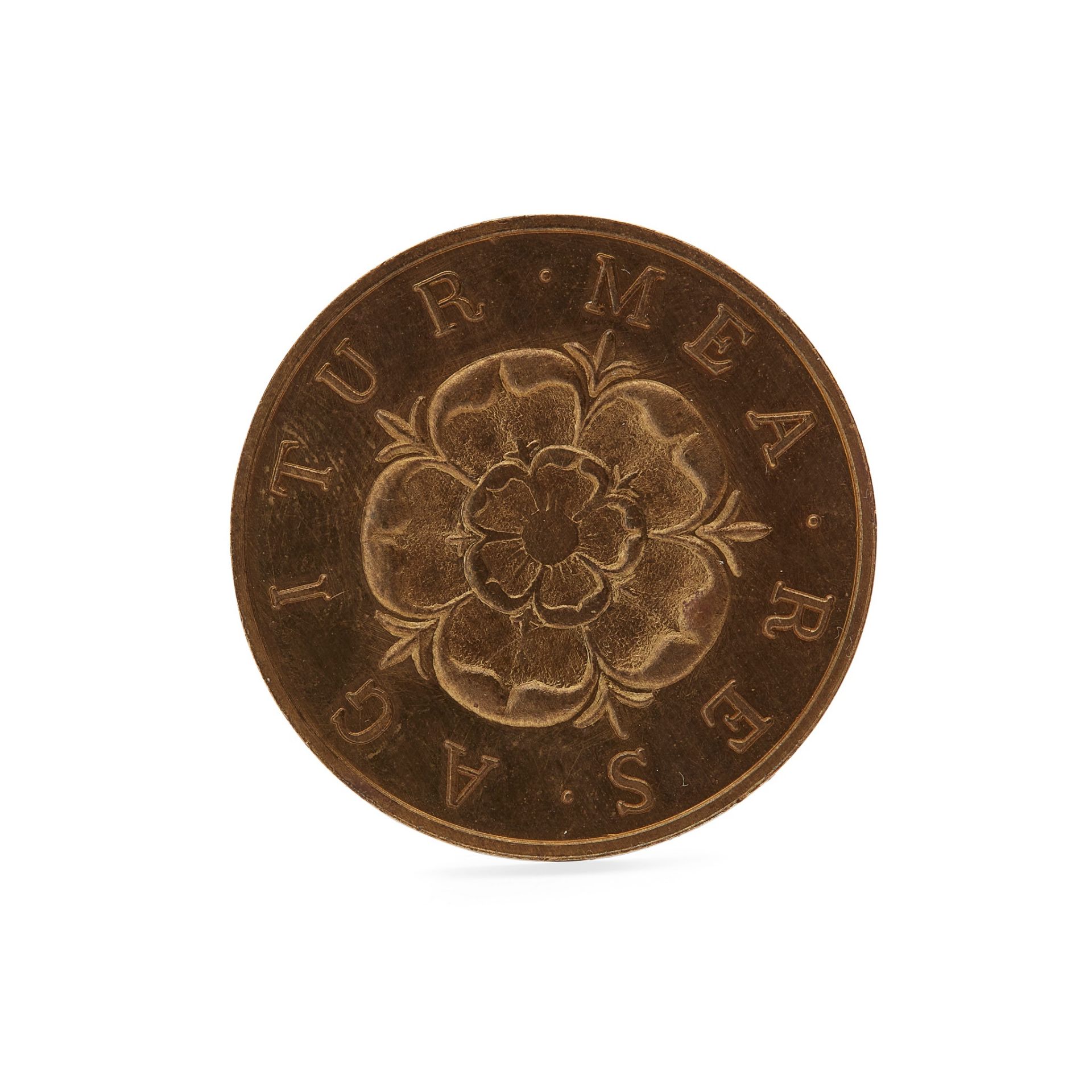 A BRONZE JACOBITE 'BRAVADO' MEDALLION - Image 2 of 2