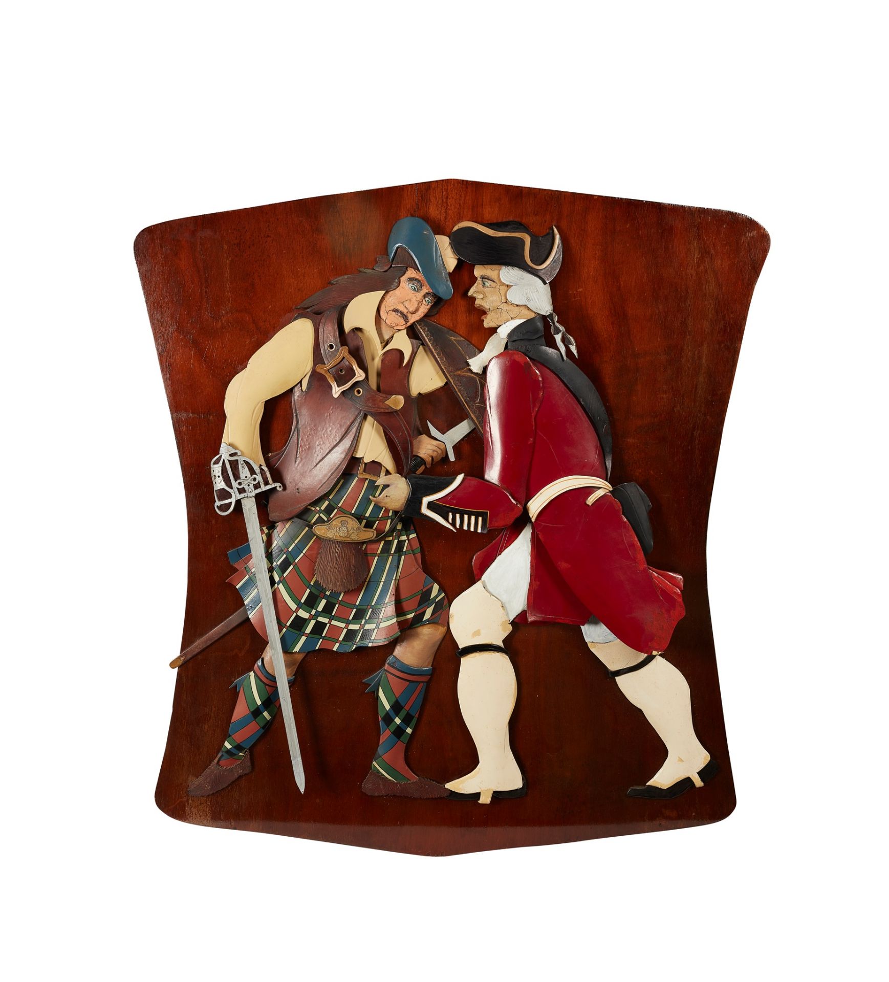 ROB ROY: DECORATIVE WALL PLAQUE MID-20TH CENTURY