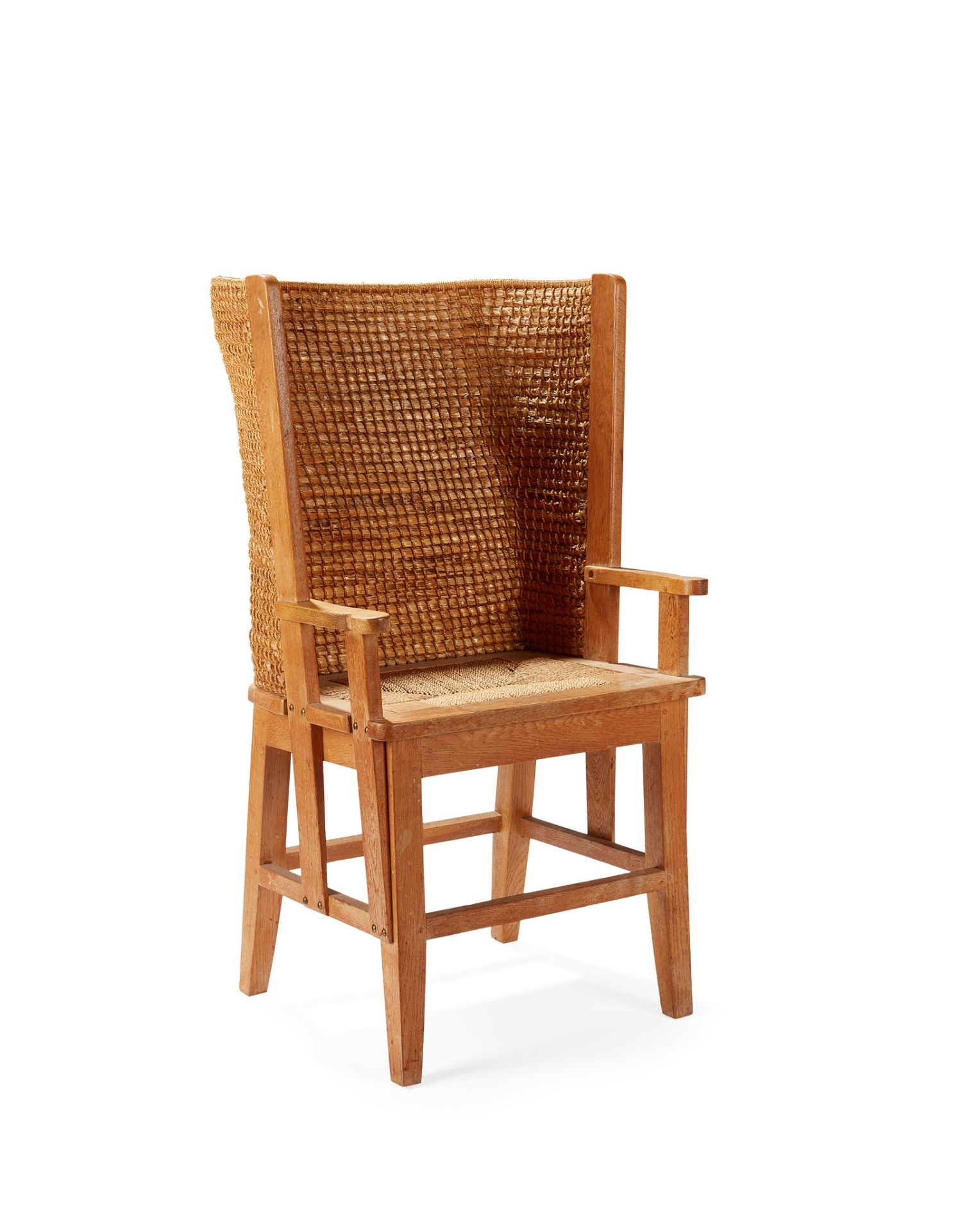 A SMALL ORKNEY CHAIR MID-20TH CENTURY