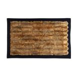 ROWLAND WARD WOLF FUR CARRIAGE BLANKET EARLY 20TH CENTURY