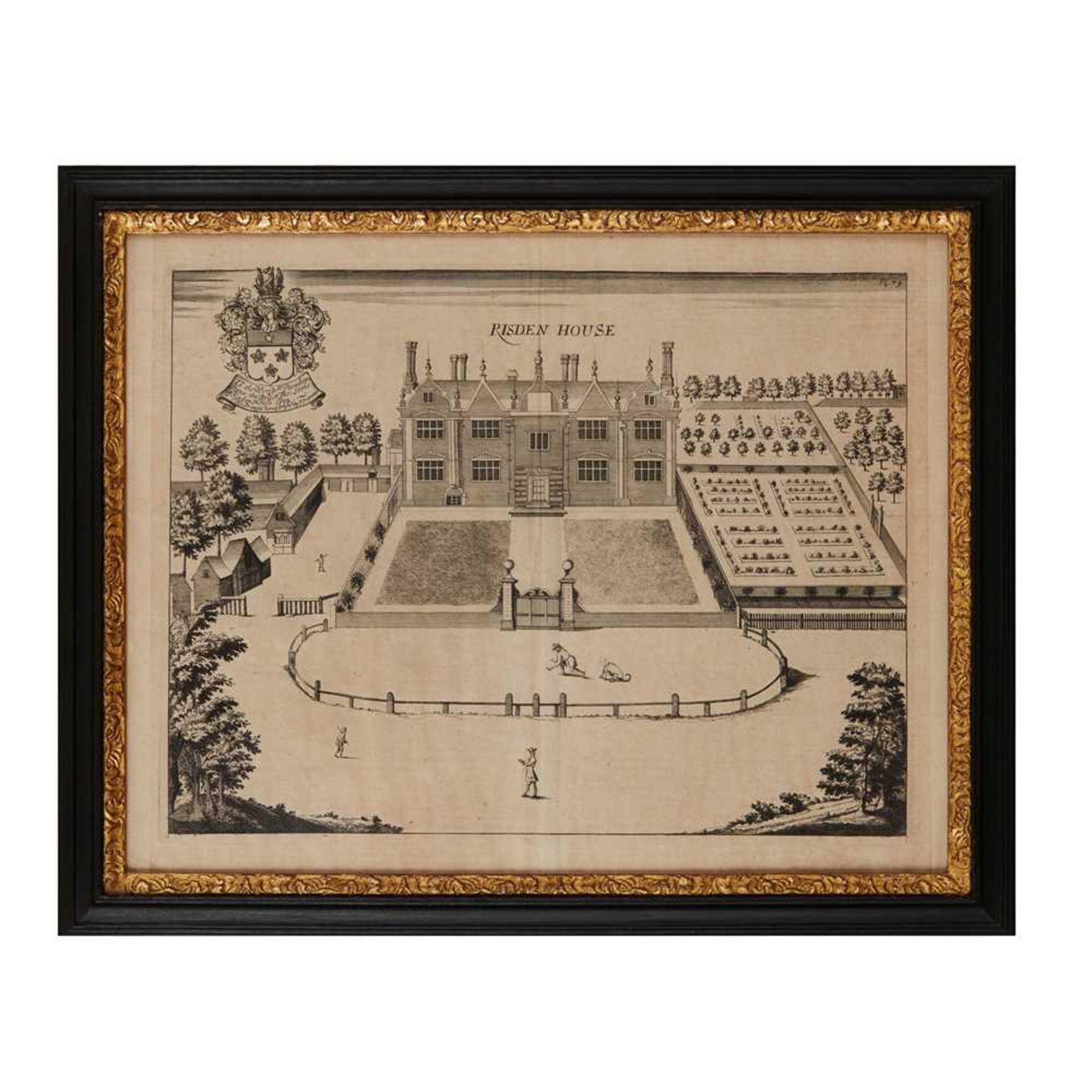 EIGHT ENGRAVINGS OF BIRDS EYE VIEWS OF COUNTRY HOUSES, FROM HENRY CHAUNCY'S 'THE HISTORICAL ANTIQUI - Image 19 of 52