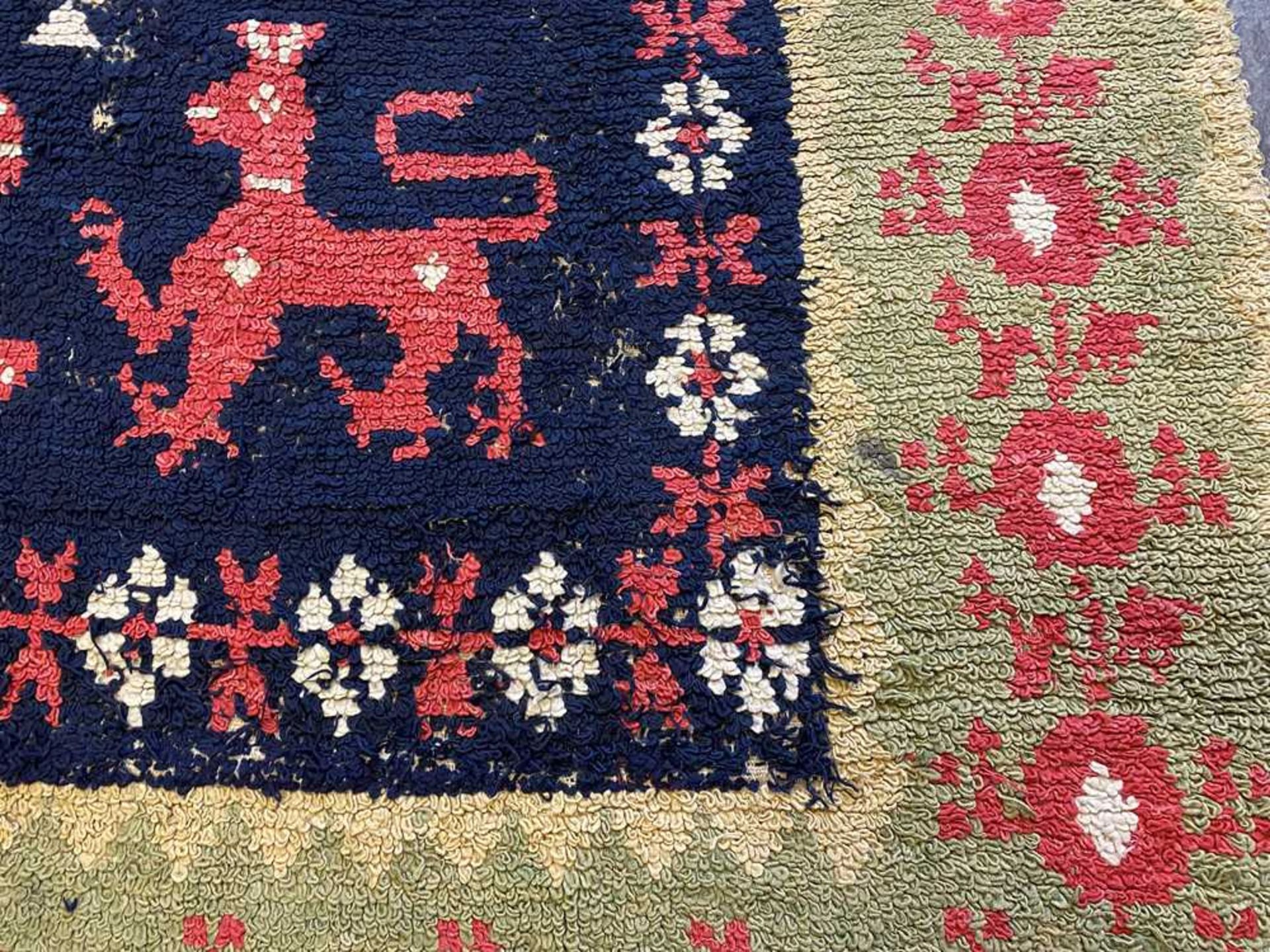 ALPUJARRA CARPET SOUTH SPAIN, LATE 18TH/EARLY 19TH CENTURY - Image 8 of 11