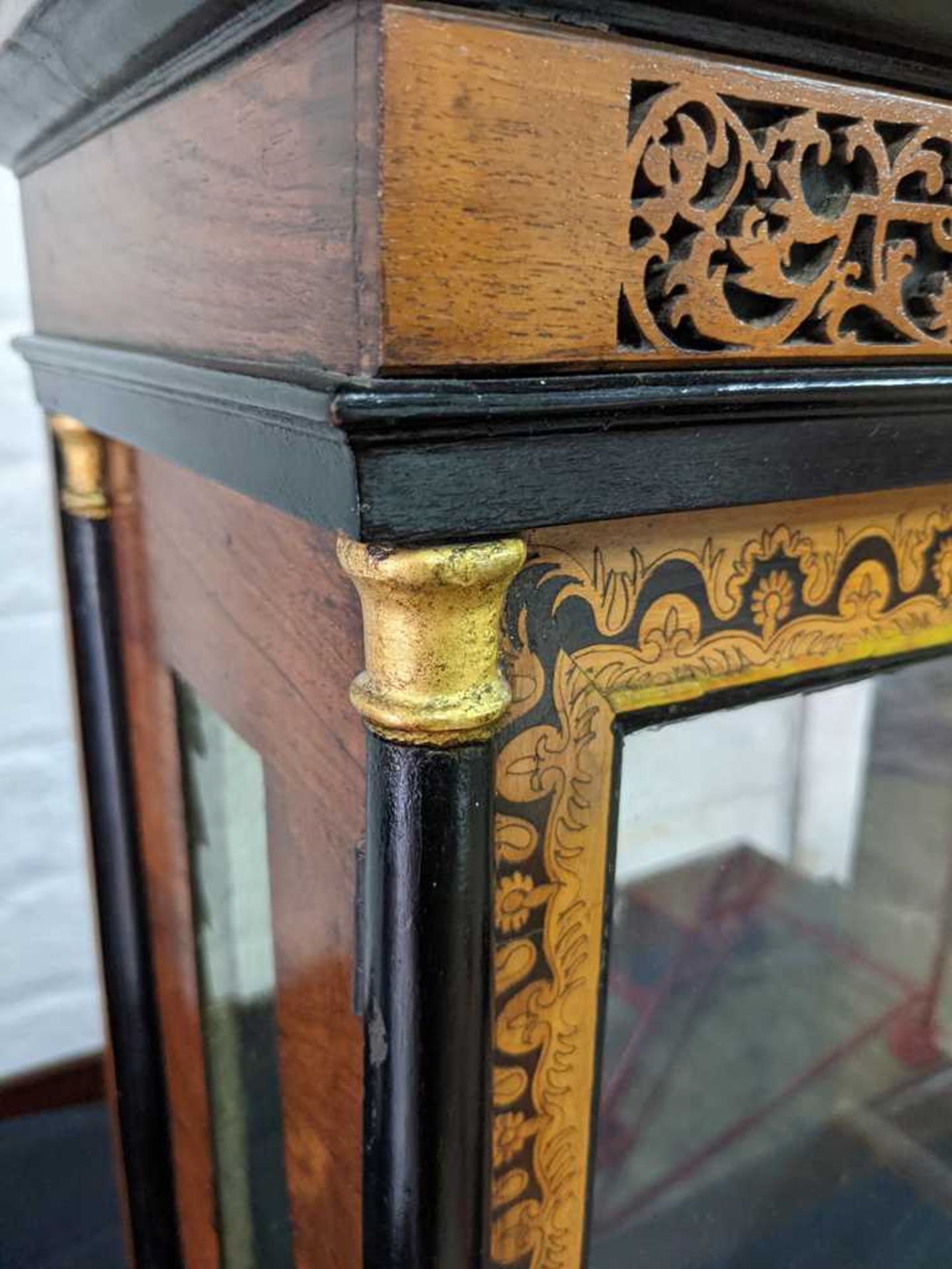 RARE SCOTTISH EBONY, ROSEWOOD AND ELM MARQUETRY MONTH-GOING LONGCASE CLOCK, ANDREW BROWN [BROUN] EDI - Bild 18 aus 55