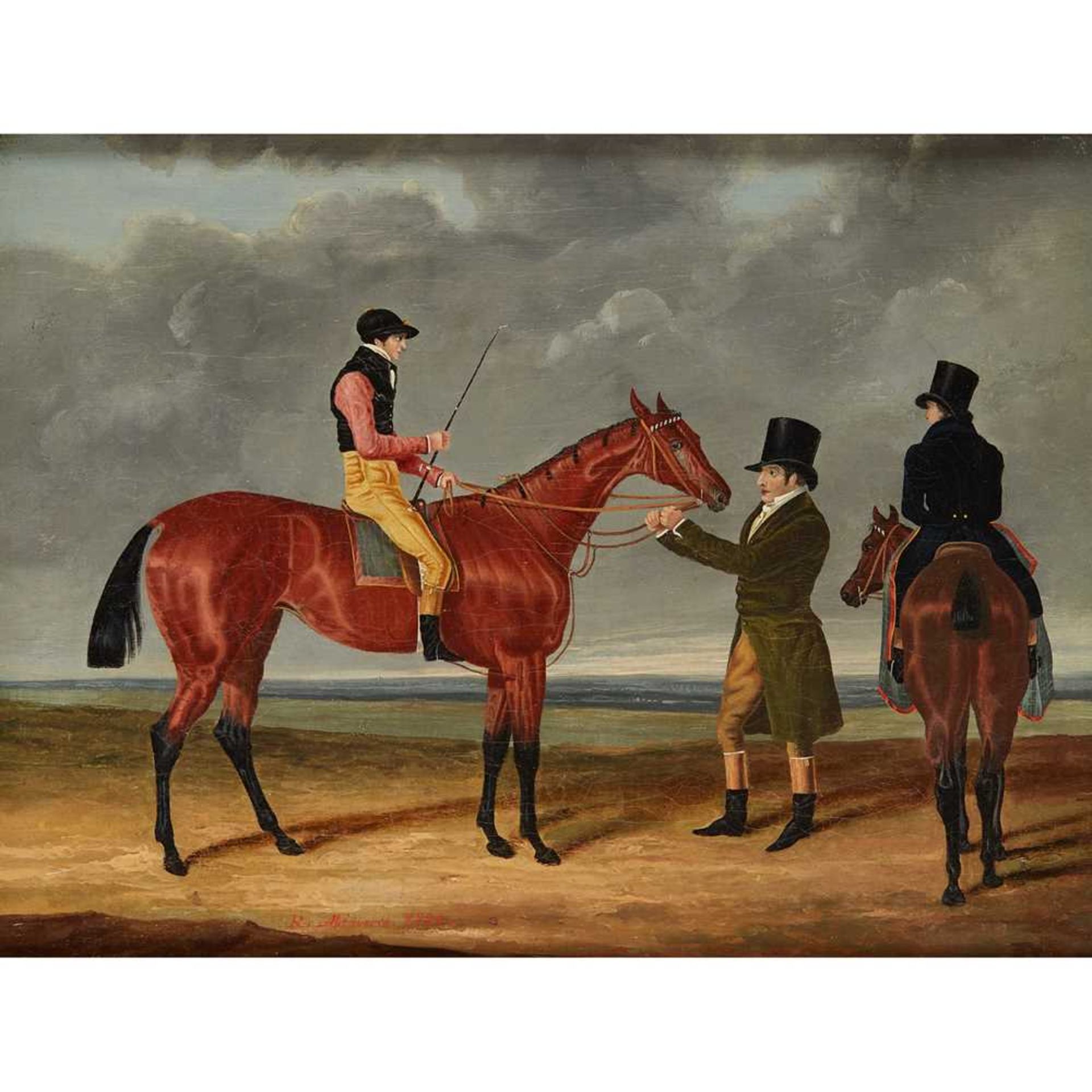 R**MIDWORTH (BRITISH 19TH CENTURY) MATILDA, WINNER OF ST.LEDGER 1827 WITH JAMES ROBINSON UP