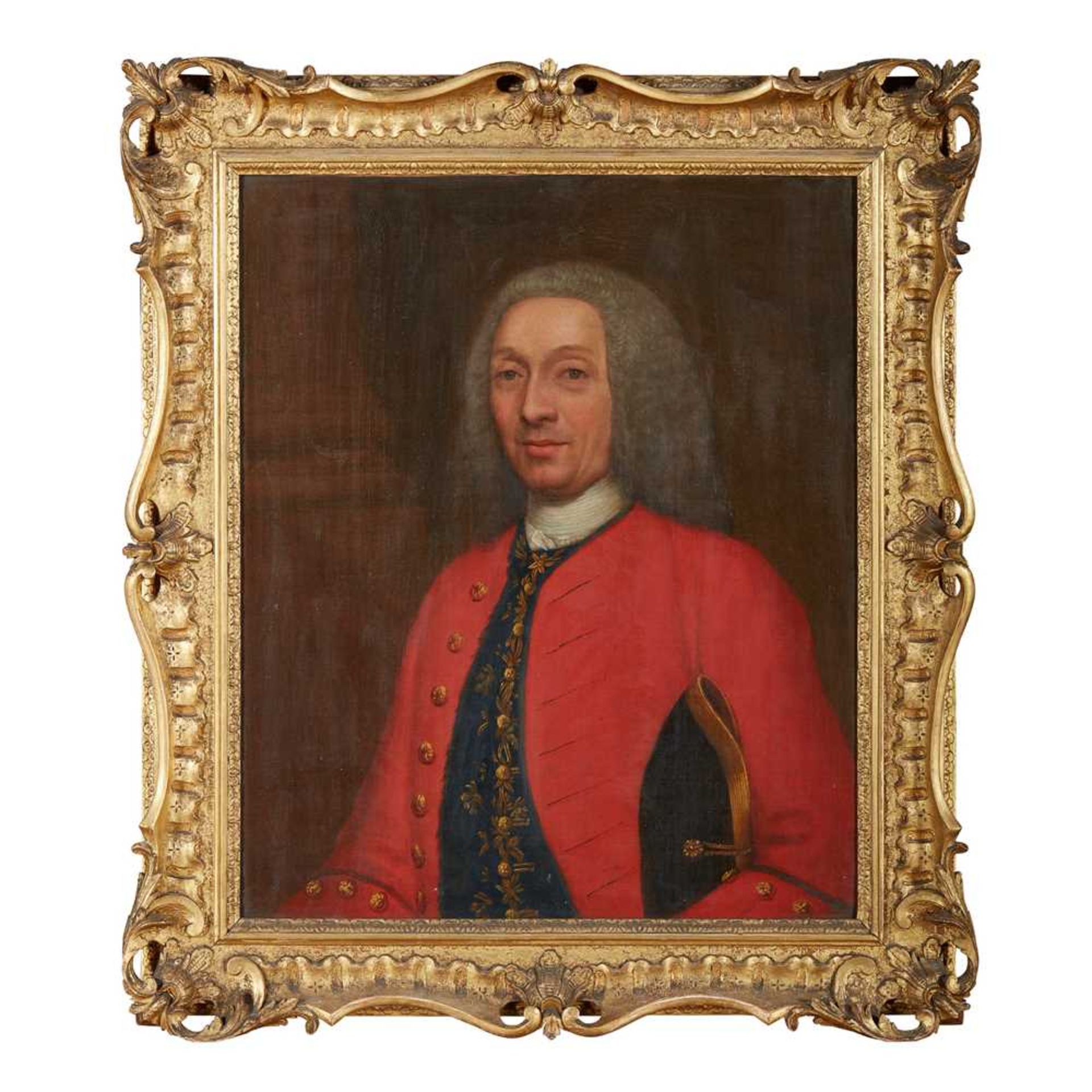 ATTRIBUTED TO JOHN B. ALEXANDER PORTRAIT OF THE 7TH EARL OF GALLOWAY - Image 2 of 3