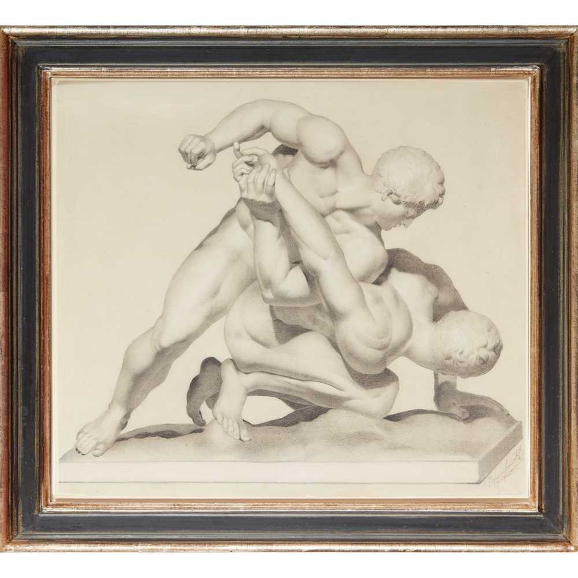 DAVID BRYCE R.S.A (SCOTTISH 1803-1876) GLADIATORS - Bild 2 aus 3