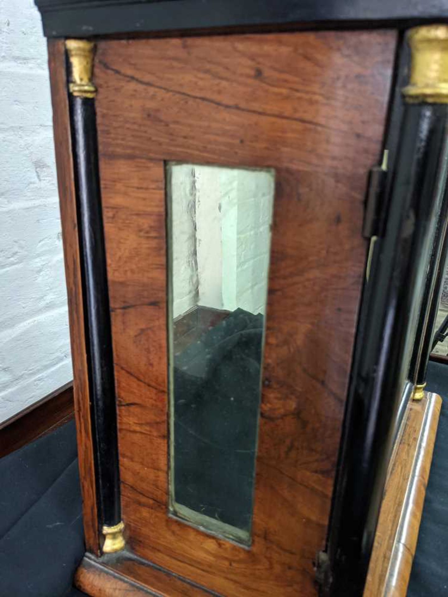 RARE SCOTTISH EBONY, ROSEWOOD AND ELM MARQUETRY MONTH-GOING LONGCASE CLOCK, ANDREW BROWN [BROUN] EDI - Bild 24 aus 55