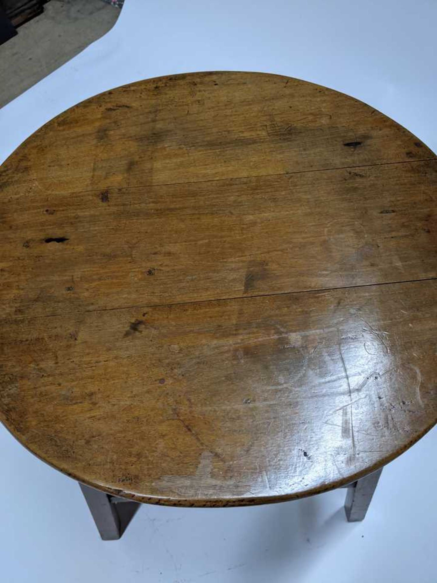 PROVINCIAL FRUITWOOD TAVERN TABLE EARLY 19TH CENTURY - Bild 6 aus 6