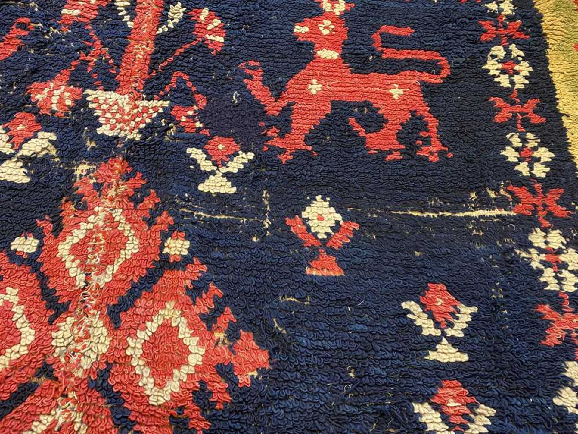 ALPUJARRA CARPET SOUTH SPAIN, LATE 18TH/EARLY 19TH CENTURY - Image 10 of 11