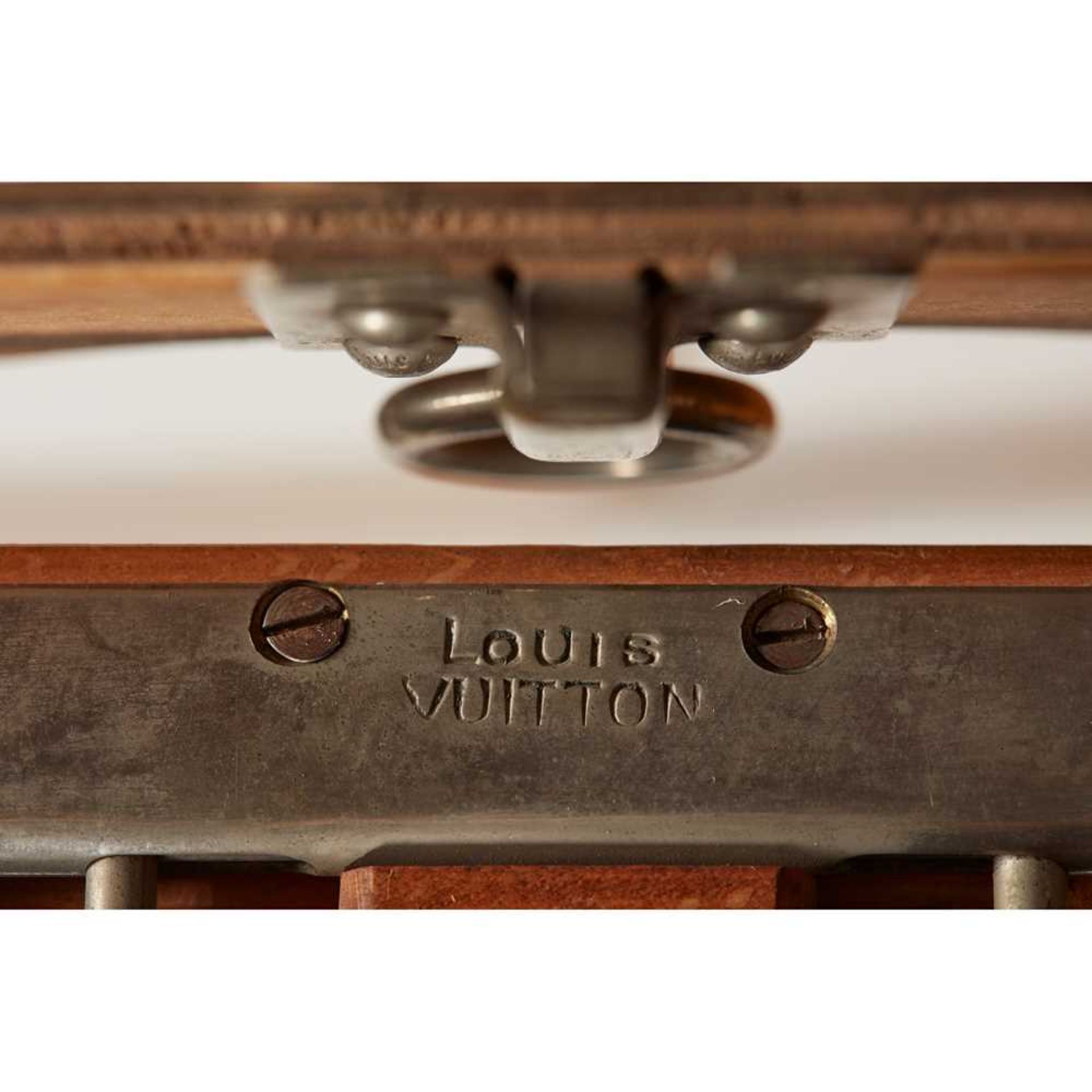 LOUIS VUITTON MONOGRAM WARDROBE TRUNK EARLY 20TH CENTURY - Image 4 of 21