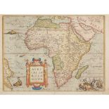 [Map of Africa] Ortelius, Abraham Africae Tabula Nova