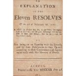 Politics, 1689-1712: a collection of 16 pamphlets in one volume comprising