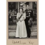 Queen Elizabeth II & Prince Philip, Duke of Edinburgh Photograph